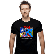 Load image into Gallery viewer, Secret_Shirts Fitted Shirts, Mens / Small / Black T.W.A!