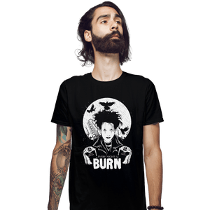 Shirts Fitted Shirts, Mens / Small / Black Burn