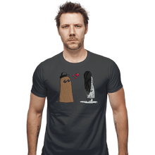 Load image into Gallery viewer, Shirts Fitted Shirts, Mens / Small / Charcoal Hairy Love