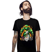 Load image into Gallery viewer, Daily_Deal_Shirts Fitted Shirts, Mens / Small / Black The Silly Brother