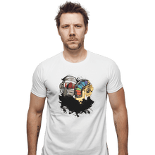 Load image into Gallery viewer, Shirts Fitted Shirts, Mens / Small / White Robot Touch
