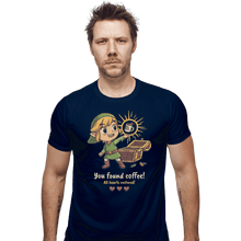 Load image into Gallery viewer, Shirts Fitted Shirts, Mens / Small / Navy Legendary Coffee