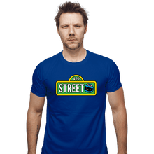 Load image into Gallery viewer, Secret_Shirts Fitted Shirts, Mens / Small / Royal Blue 420 Street