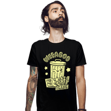 Load image into Gallery viewer, Secret_Shirts Fitted Shirts, Mens / Small / Black Weaboo Trash