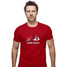 Load image into Gallery viewer, Shirts Fitted Shirts, Mens / Small / Red Little Kenos