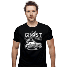 Load image into Gallery viewer, Daily_Deal_Shirts Fitted Shirts, Mens / Small / Black Ghost Customs
