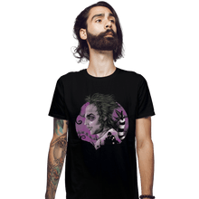 Load image into Gallery viewer, Shirts Fitted Shirts, Mens / Small / Black Devious Ghost