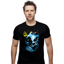 Load image into Gallery viewer, Shirts Fitted Shirts, Mens / Small / Black The King Triton