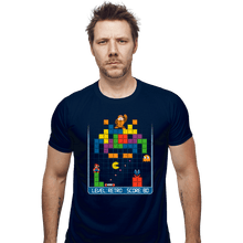 Load image into Gallery viewer, Daily_Deal_Shirts Fitted Shirts, Mens / Small / Navy Gamer Nostalgia