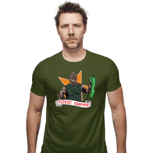 Load image into Gallery viewer, Secret_Shirts Fitted Shirts, Mens / Small / Military Green Toxic Empire