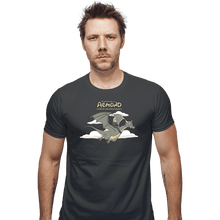 Load image into Gallery viewer, Daily_Deal_Shirts Fitted Shirts, Mens / Small / Charcoal Dragon Dancer