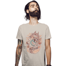 Load image into Gallery viewer, Shirts Fitted Shirts, Mens / Small / Sand My Neighbor Matryoshka