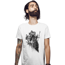Load image into Gallery viewer, Shirts Fitted Shirts, Mens / Small / White Lords Of Cinder Lords Of Ash