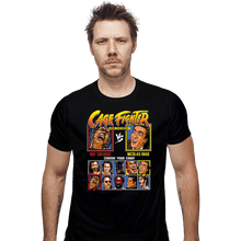 Load image into Gallery viewer, Secret_Shirts Fitted Shirts, Mens / Small / Black Cage Fighter