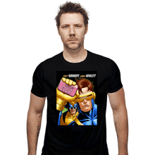 Load image into Gallery viewer, Daily_Deal_Shirts Fitted Shirts, Mens / Small / Black Mutant Fight Club