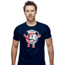 Load image into Gallery viewer, Secret_Shirts Fitted Shirts, Mens / Small / Navy In The Kool Aid