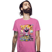 Load image into Gallery viewer, Daily_Deal_Shirts Fitted Shirts, Mens / Small / Azalea Pteraducky Charms