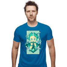 Load image into Gallery viewer, Shirts Fitted Shirts, Mens / Small / Sapphire Water Breathing