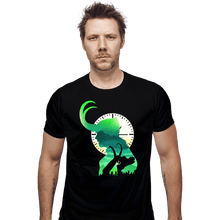 Load image into Gallery viewer, Shirts Fitted Shirts, Mens / Small / Black Loki Sunset
