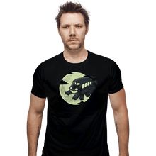 Load image into Gallery viewer, Shirts Fitted Shirts, Mens / Small / Black Midnight Nekobus