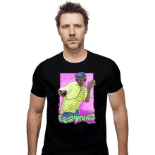 Load image into Gallery viewer, Shirts Fitted Shirts, Mens / Small / Black Fresh Prince