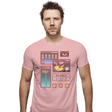 Load image into Gallery viewer, Daily_Deal_Shirts Fitted Shirts, Mens / Small / Pink Cards And Aesthetic