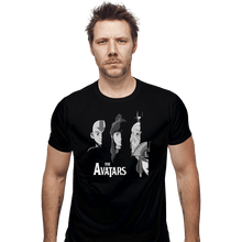 Load image into Gallery viewer, Shirts Fitted Shirts, Mens / Small / Black The Avatars