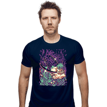 Load image into Gallery viewer, Secret_Shirts Fitted Shirts, Mens / Small / Navy Zoro