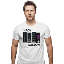 Load image into Gallery viewer, Shirts Fitted Shirts, Mens / Small / White Hack The Gibson