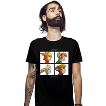 Load image into Gallery viewer, Daily_Deal_Shirts Fitted Shirts, Mens / Small / Black Lost Boyz