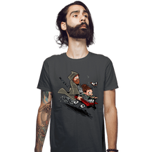 Load image into Gallery viewer, Daily_Deal_Shirts Fitted Shirts, Mens / Small / Charcoal Ben And The Princess