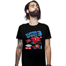 Load image into Gallery viewer, Secret_Shirts Fitted Shirts, Mens / Small / Black Super Spider Bros