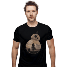 Load image into Gallery viewer, Shirts Fitted Shirts, Mens / Small / Black Rolling Through Space