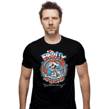 Load image into Gallery viewer, Daily_Deal_Shirts Fitted Shirts, Mens / Small / Black Frosty Christmas Adventures