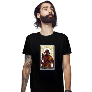 Daily_Deal_Shirts Fitted Shirts, Mens / Small / Black Marvel Jesus