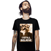 Load image into Gallery viewer, Daily_Deal_Shirts Fitted Shirts, Mens / Small / Black Sax Man