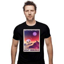 Load image into Gallery viewer, Secret_Shirts Fitted Shirts, Mens / Small / Black Planet Arrakis