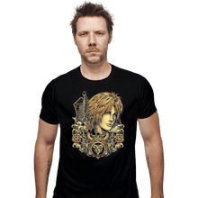 Load image into Gallery viewer, Shirts Fitted Shirts, Mens / Small / Black Emblem Of The Dream