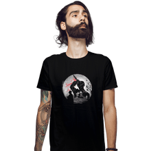 Load image into Gallery viewer, Shirts Fitted Shirts, Mens / Small / Black Psycho