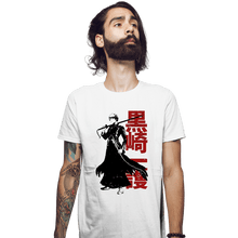 Load image into Gallery viewer, Shirts Fitted Shirts, Mens / Small / White Soul Reaper