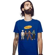 Load image into Gallery viewer, Secret_Shirts Fitted Shirts, Mens / Small / Royal Blue Saiyanfeld