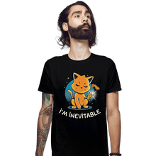 Load image into Gallery viewer, Shirts Fitted Shirts, Mens / Small / Black I'm Inevitable