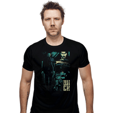 Load image into Gallery viewer, Shirts Fitted Shirts, Mens / Small / Black W.I.C.K.