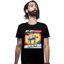 Load image into Gallery viewer, Daily_Deal_Shirts Fitted Shirts, Mens / Small / Black Real Imperial Hero