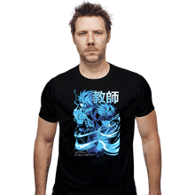 Load image into Gallery viewer, Daily_Deal_Shirts Fitted Shirts, Mens / Small / Black Kakashi and Gojo
