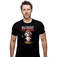 Load image into Gallery viewer, Secret_Shirts Fitted Shirts, Mens / Small / Black Real Crossing Sale