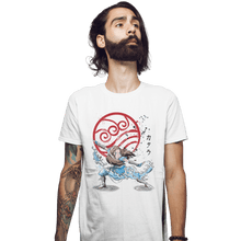 Load image into Gallery viewer, Shirts Fitted Shirts, Mens / Small / White The Power Of The Water Tribe