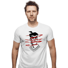 Load image into Gallery viewer, Shirts Fitted Shirts, Mens / Small / White Samura Slash