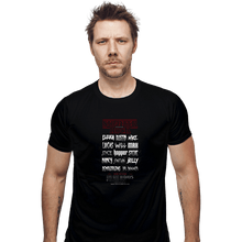 Load image into Gallery viewer, Shirts Fitted Shirts, Mens / Small / Black Stranger Rock
