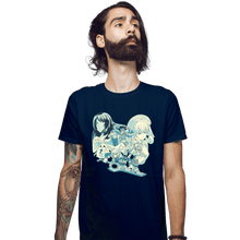 Load image into Gallery viewer, Shirts Fitted Shirts, Mens / Small / Navy Save The Future